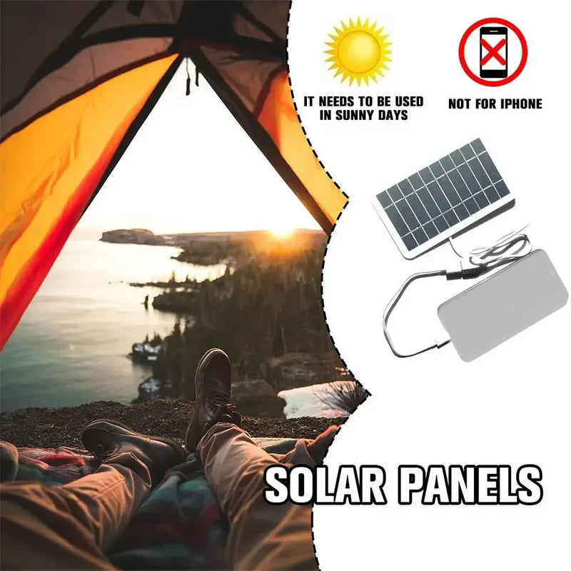 Painel de carregamento solar portátil multifuncional